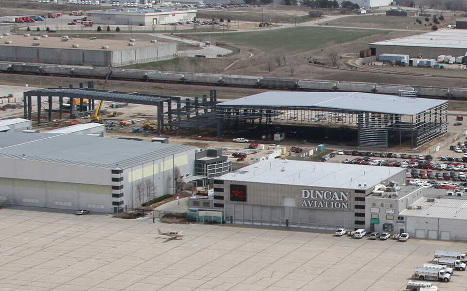 Areial Shot Construction