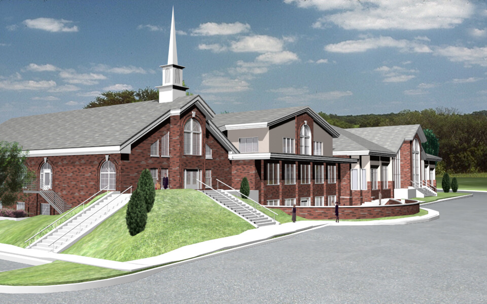Front Veiw Of Chruch
