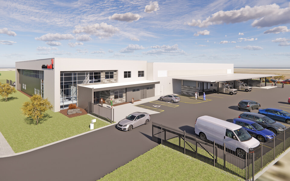 Hangar Rendering