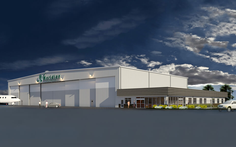 Hangar Rendering