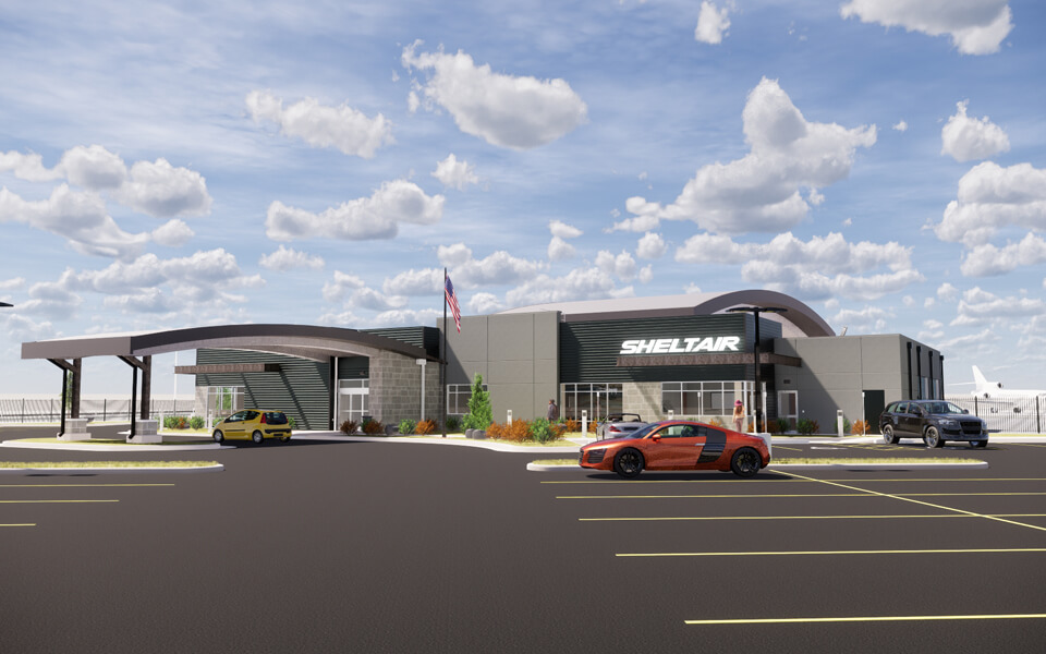 Hangar Rendering