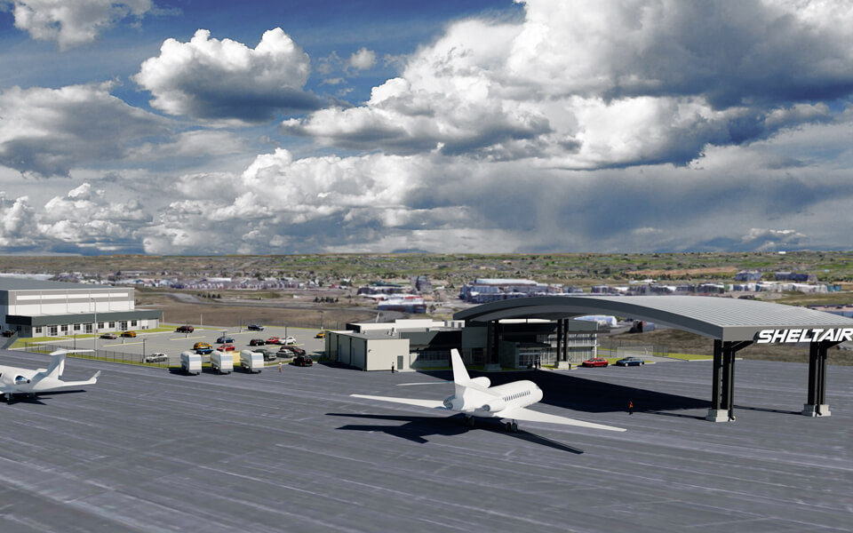 Hangar Rendering
