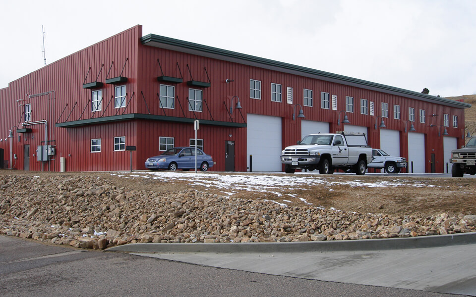 Building Parking Area