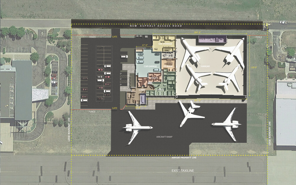 Aerial Site Plan