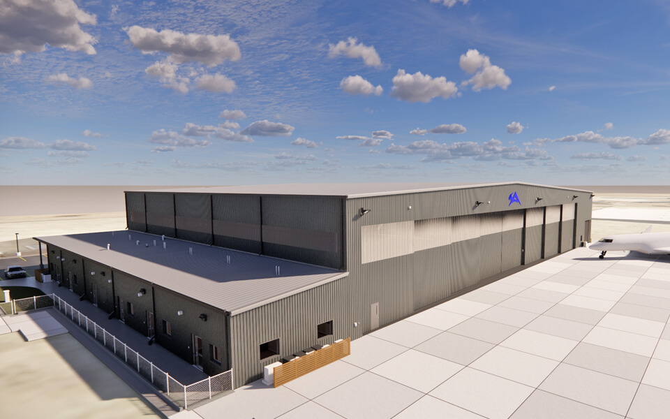 Hangar Rendering