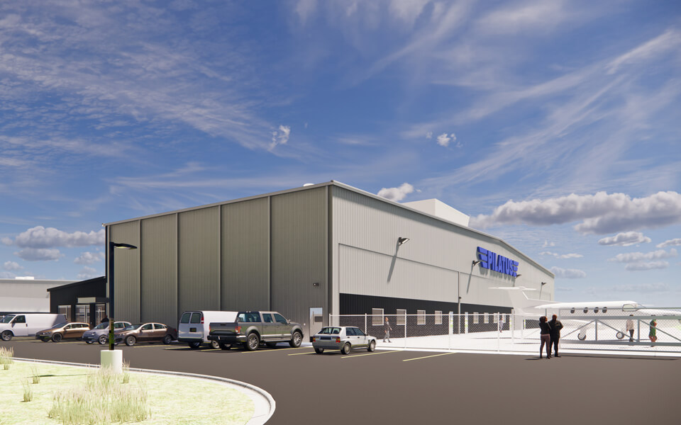 Hangar Rendering